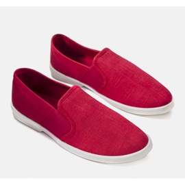 Czerwone tenisówki męskie Alfro 1