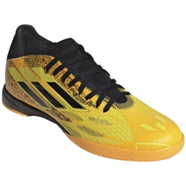 Buty adidas X Speedflow Messi.3 In M GW7421 żółte żółcie 3