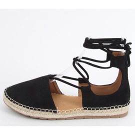 Espadryle damskie Arely Black czarne 2