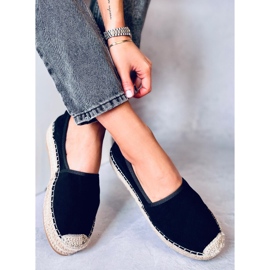 Espadryle damskie Zeca Black czarne 1