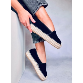 Espadryle damskie Zeca Black czarne 2