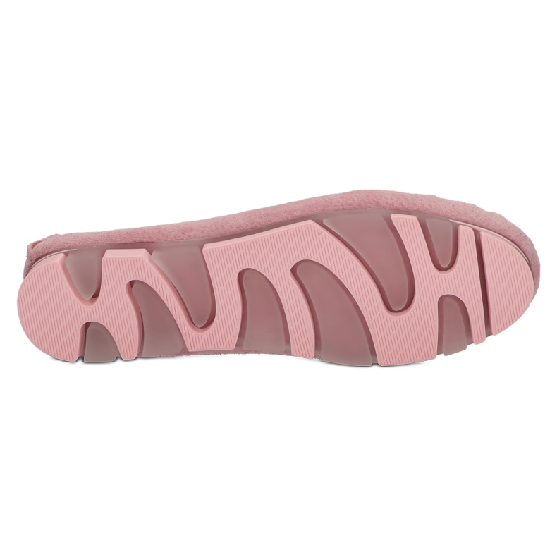 Mokasyny Skórzane Filippo DP2037/22 PI Różowe 2