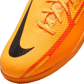 Buty piłkarskie Nike Phantom GT2 Academy Df Ic Jr DC0815 808 pomarańczowe pomarańcze i czerwienie 6