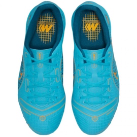 Buty piłkarskie Nike Mercurial Vapor 14 Academy Tf Jr DJ2863 484 niebieskie niebieskie 1
