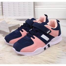 Buty sportowe na rzep Befado Jr BEF25E granatowe 2