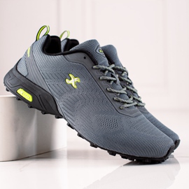 I-CAX Wygodne Buty Trekkingowe szare 2