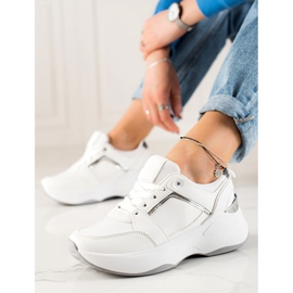 Diamantique Białe Sneakersy 1