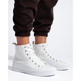 Seastar Wysokie Casualowe Trampki białe 2