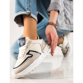 TRENDI Buty Sportowe beżowy 2