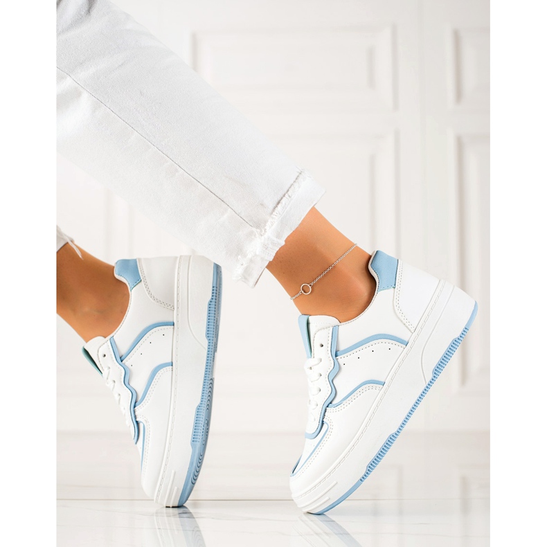 Bestelle Modne Sneakersy białe 2