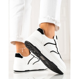 Bestelle Modne Sneakersy białe 3