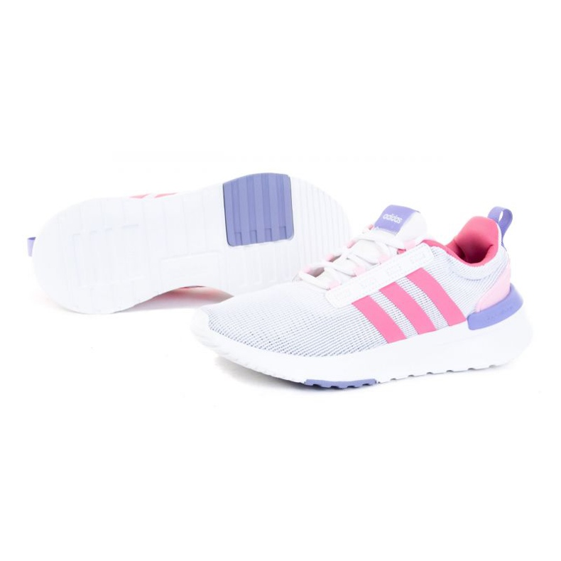 Buty adidas Racer TR21 K Jr GX3492 białe 1