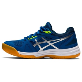 Buty do siatkówki Asics Upcourt 4 Gs Jr 1074A027 405 niebieskie niebieskie 1