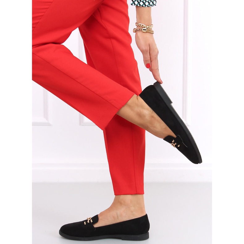 Mokasyny damskie Giro Black czarne 2