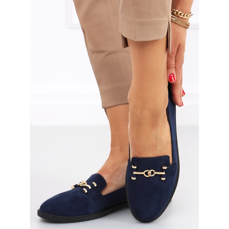 Mokasyny damskie Giro D. Blue niebieskie 1