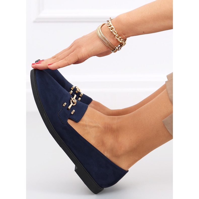 Mokasyny damskie Giro D. Blue niebieskie 2