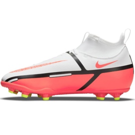 Buty piłkarskie Nike Phantom GT2 Club Dynamic Fit FG/MG Jr DC0822 167 białe 1