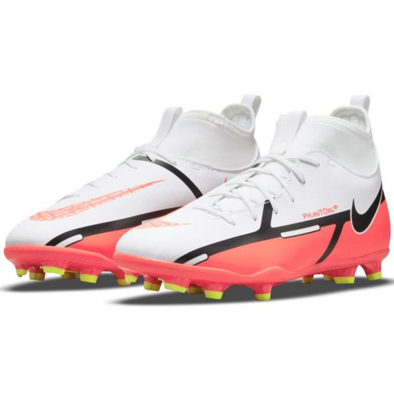 Buty piłkarskie Nike Phantom GT2 Club Dynamic Fit FG/MG Jr DC0822 167 białe 2