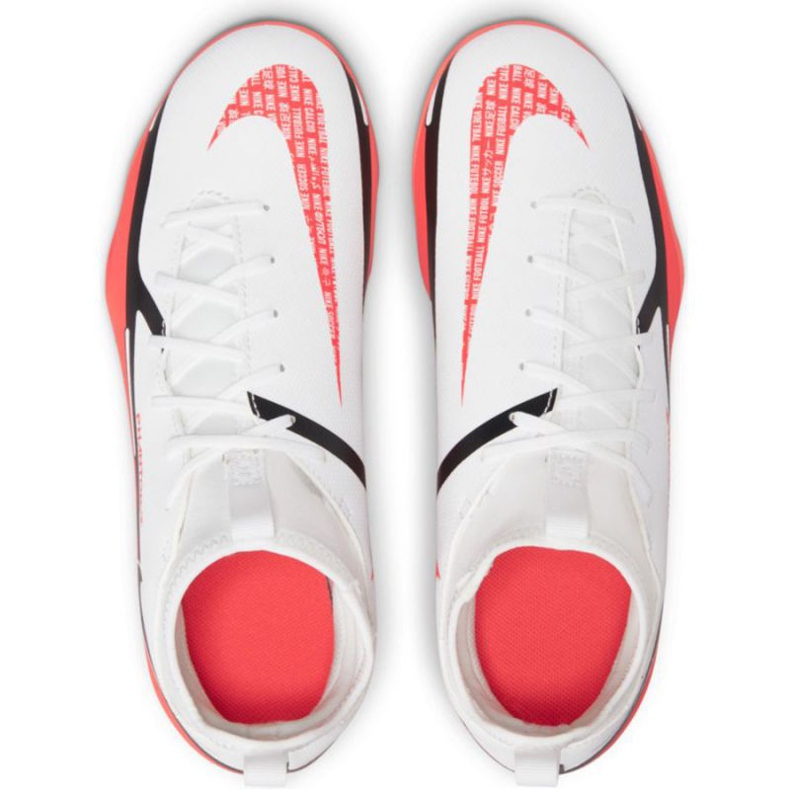 Buty piłkarskie Nike Phantom GT2 Club Dynamic Fit FG/MG Jr DC0822 167 białe 6