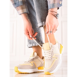 TRENDI Buty Sportowe beżowy 1