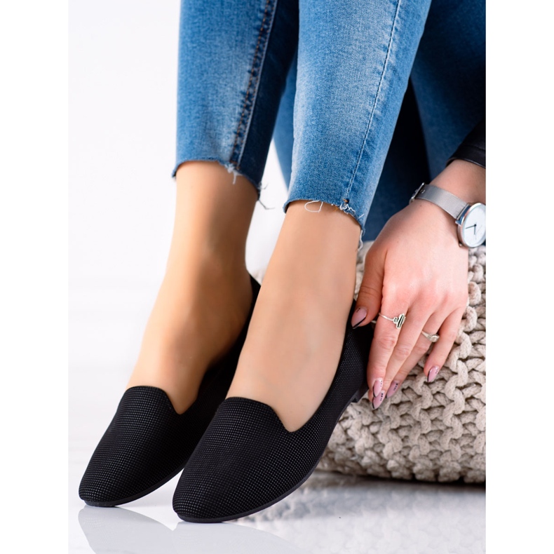 TRENDI Czarne Lordsy W Kropki 1