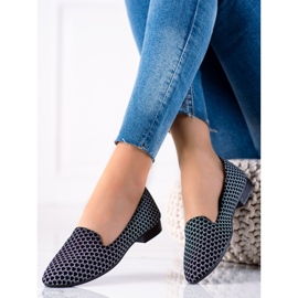 TRENDI Klasyczne Lordsy Ze Wzorem czarne 1