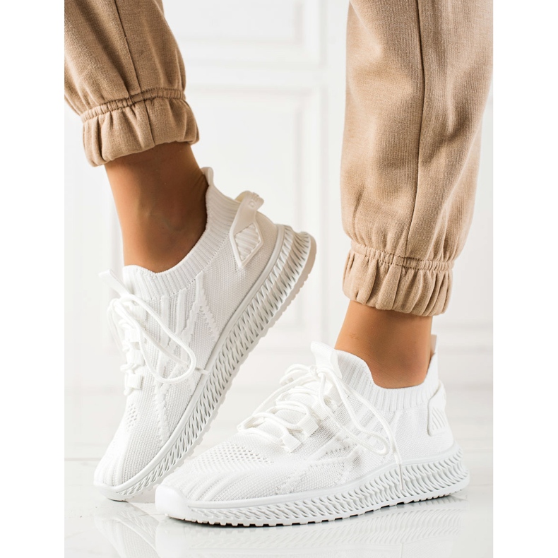TRENDI Modne Sportowe Buty białe 2