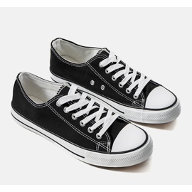 Czarne trampki męskie Viktor 1