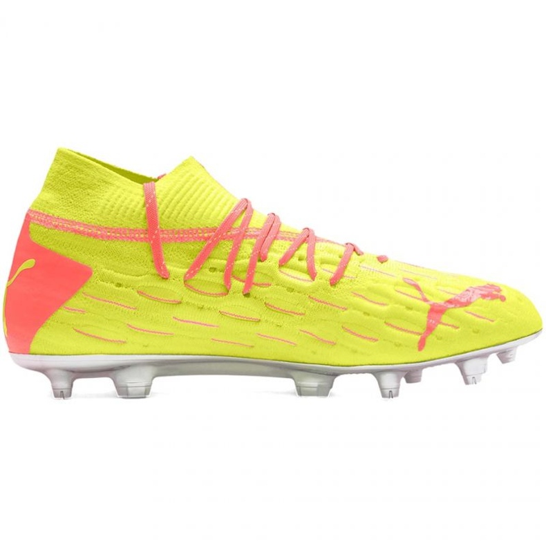 Buty piłkarskie Puma Future 5.1 Netfit M Osg Fg Ag 105931 01 czerwone pomarańcze i czerwienie 1