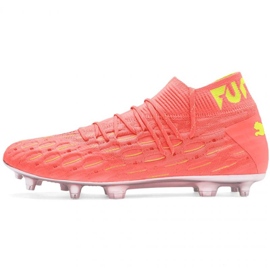 Buty piłkarskie Puma Future 5.1 Netfit M Osg Fg Ag 105931 01 czerwone pomarańcze i czerwienie 2