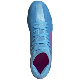 Buty piłkarskie adidas X Speedflow.3 In M GW7489 niebieskie niebieskie 2