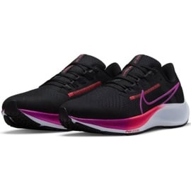 Buty do biegania Nike Air Zoom Pegasus 38 W CW7358 011 czarne fioletowe różowe 4
