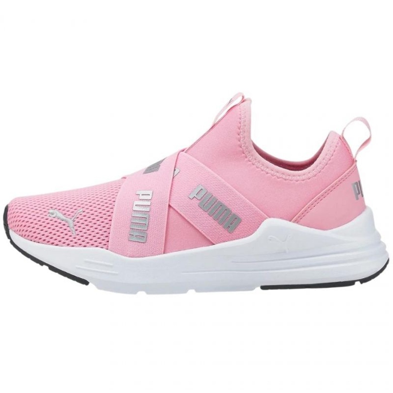 Buty Puma Wired Run Slip On Summer Jr 383732 01 różowe 1