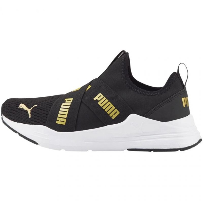 Buty Puma Wired Run Slip On Jr383732 04 czarne 1