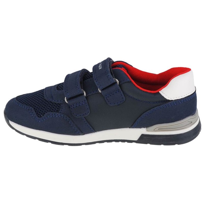 Buty Tommy Hilfiger Low Cut Velcro Sneaker Jr T1B4-30481-0732800 granatowe 1