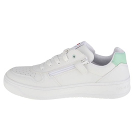 Buty Tommy Hilfiger Low Cut Lace-Up Sneaker W T3A4-32143-1351A166 białe 1