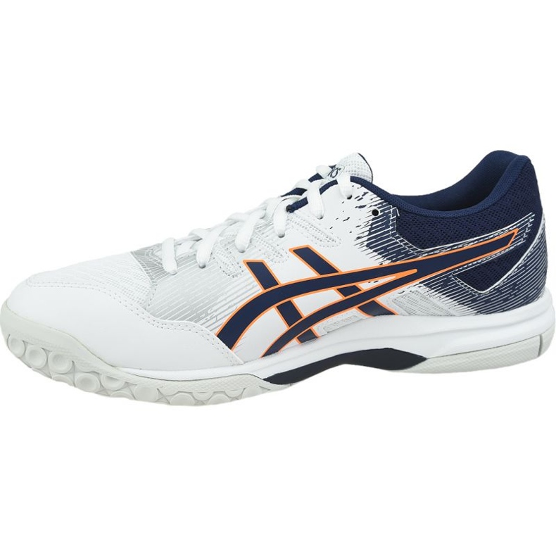 Buty Asics Gel-Rocket 9 M 1071A030-102 białe białe 1