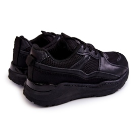FR1 Dziecięce Sportowe Buty Sneakersy Czarne Kizzie 1