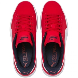 Buty Puma Smash v2 Buck High Risk 365182 07 czerwone 1