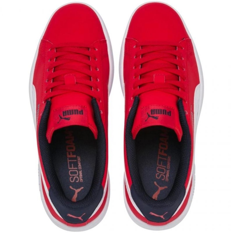 Buty Puma Smash v2 Buck High Risk 365182 07 czerwone 1