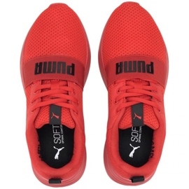 Buty Puma Wired Run Jr 374214 05 czerwone 1