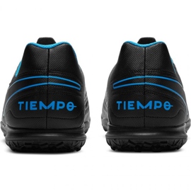 Buty piłkarskie Nike Tiempo Legend 8 Club Tf M AT6109-090 czarne czarne 4