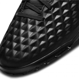 Buty piłkarskie Nike Tiempo Legend 8 Club Tf M AT6109-090 czarne czarne 6