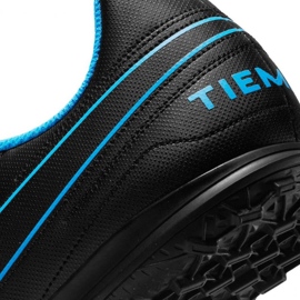 Buty piłkarskie Nike Tiempo Legend 8 Club Tf M AT6109-090 czarne czarne 7
