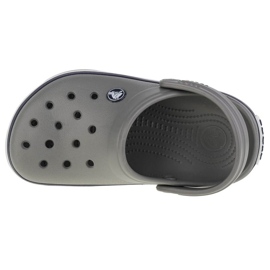 Klapki Crocs Crocband Clog K Jr 207006-05H szare 3