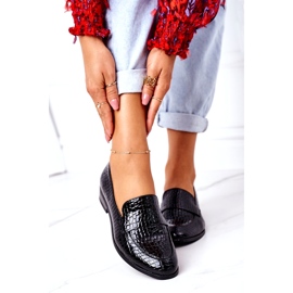 Lakierowane Mokasyny Vinceza 21-10674 Czarne 1