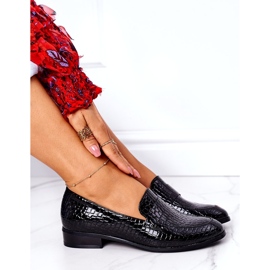 Lakierowane Mokasyny Vinceza 21-10674 Czarne 5