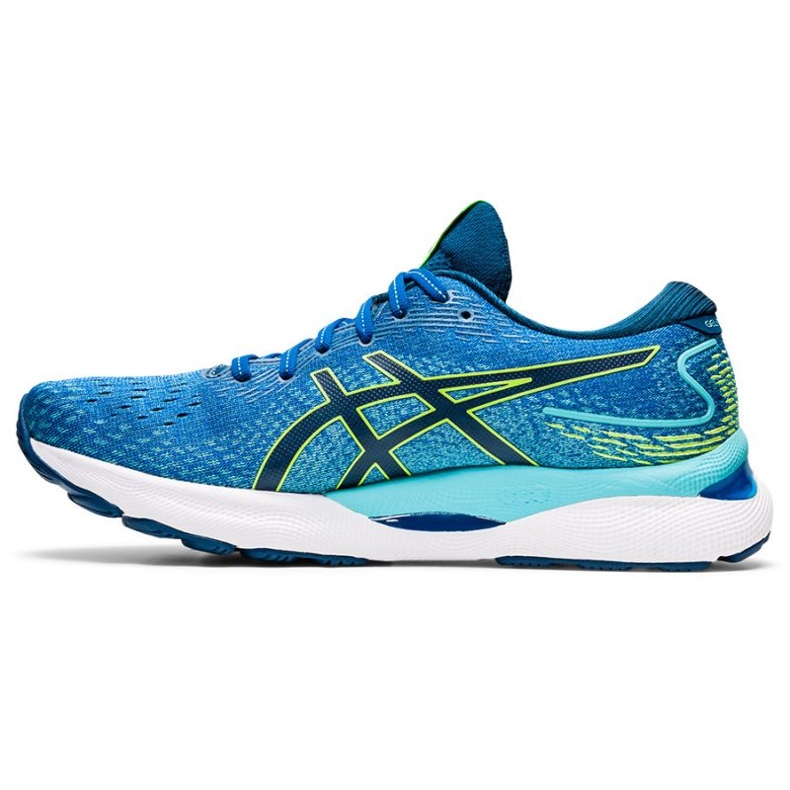 Buty do biegania Asics Gel-Nimbus 24 M 1011B359 400 niebieskie 1