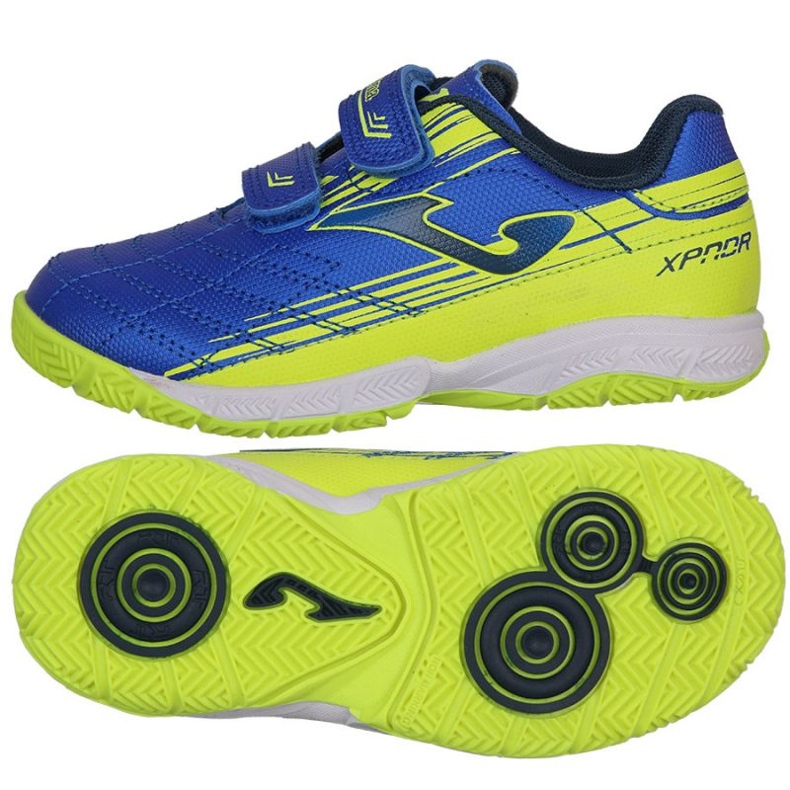 Buty piłkarskie Joma XPander 2204 In Jr XPJS2204INV niebieskie niebieskie 1