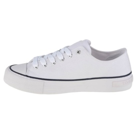 Buty Tommy Hilfiger Low Cut Lace-Up Sneaker W T3A4-32118-0890100 białe 1